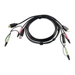 2L-7D02UH USB HDMI KVM кабель  (1.8м)