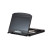 CL3800NW Надкоротка USB, HDMI / DVI / VGA KVM консоль з широкоекранним РК дисплеєм 18.5" дворейкова