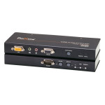 CE770 USB VGA/Аудіо KVM подовжувач по кабелю Cat 5 з синхронізацією RGB-сигналів (1280x1024@300м)