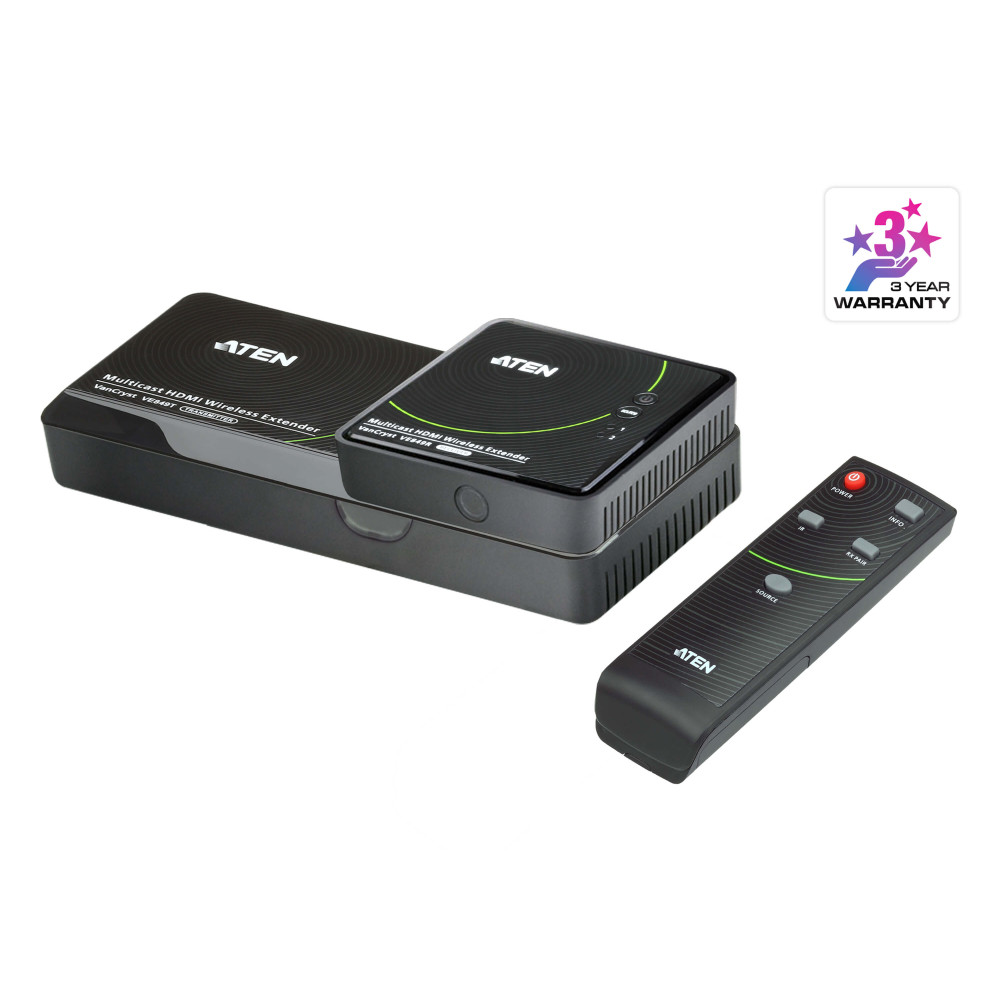 VE849 HDMI багатоадресний подовжувач (1080р @ 30м) бездротовий VE849 HDMI багатоадресний подовжувач (1080р @ 30м) бездротовий