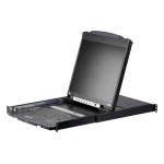 CL5816N 16-портовий PS/2-USB VGA KVM перемикач з РК дисплеєм 19" дворейковий