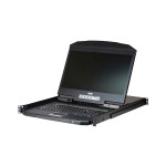 CL3108NX 8-портовий PS/2 USB VGA KVM перемикач з РК дисплеєм 18,5" однорейковий