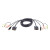 2L-7D02UD USB DVI-D KVM кабель двоканальний (1.8м)