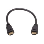 2L-7DA3H HDMI™ True 4K високошвидкісний кабель з підтримкою Ethernet (0.3 м)