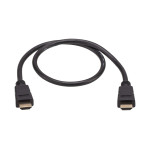 2L-7DA6H HDMI™ 4K високошвидкісний кабель з підтримкою Ethernet (0.6 м)