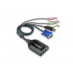 KA7178 KVM-адаптер USB, VGA з підтримкою Virtual Media, Dual Output (Звук)