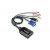 KA7178 KVM-адаптер USB, VGA з підтримкою Virtual Media, Dual Output (Звук)