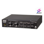 VP1421 Презентаційний матричний комутатор 4 x 2 True 4K з масштабатором, звуковим процесором та HDBaseT-Lite
