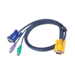 2L-5202P PS/2 VGA KVM кабель та роз'ємом SPHD 3-в-1 (1.8м)