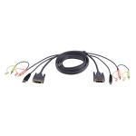 2L-7D02U USB DVI-I Single Link KVM кабель (1.8м)