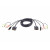 2L-7D02U USB DVI-I Single Link KVM кабель (1.8м)