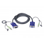 2L-2402A VGA кабель для передачі відеосигналу та аудіо 1,8 метра
