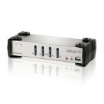 CS1734B 4-портовий PS/2-USB VGA/Аудіо KVMP™ перемикач з функцією екранного меню