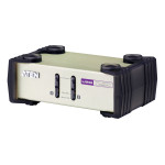 CS82U 2-портовий PS/2-USB VGA KVM перемикач