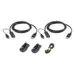 2L-7D02UHDPX5 USB HDMI DisplayPort True 4K комплект кабелів для захищених KVM перемикачів з підтримкою двох дисплеїв 1,8 м