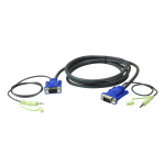 2L-2502A VGA кабель для передачі відеосигналу та аудіо 2 метри
