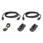 2L-7D02UDPX5 USB DisplayPort 4K комплект кабелів для захищених KVM перемикачів з підтримкою двох дисплеїв 1,8м