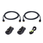 2L-7D02UH21X5 USB HDMI 8K (Ultra High Speed) комплект кабелів для захищених KVM перемикачів з підтримкою двох дисплеїв 1,8 м.