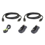 2L-7D03UDPX5 USB DisplayPort 4K комплект кабелів для захищених KVM перемикачів з підтримкою двох дисплеїв 3 м.