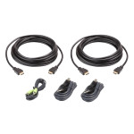 2L-7D03UHX5 USB HDMI True 4K комплект кабелів для захищених KVM перемикачів з підтримкою двох дисплеїв 3м 