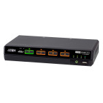 CS1184DPH4C 4-портовий USB 5K DisplayPort/HDM універсальний захищений KVM перемикач з функцією CAC (сумісність з PSD PP v4.0)