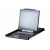CL5716IM 16-портовий PS/2 USB VGA KVM перемикач з РК дисплеєм 17" однорейковий та доступом по IP 1-локальний/віддалений спільний доступи