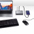 US3310 2-портовий 4K HDMI USB-C Док-перемикач з наскрізним живленням